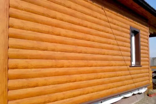 Металлический сайдинг БРЕВНО