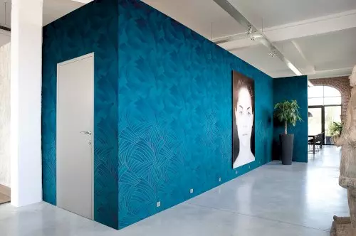 Материалы для отделки стен: стеклообои