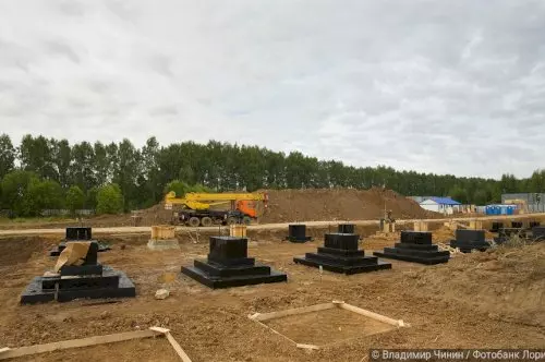 Столбчатые фундаменты под колонну