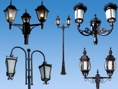 Декоративная опора освещения Ангел - 2 - 5,2