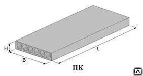 Плита перекрытия п7д 5