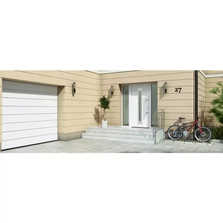 Монтаж секционных ворот