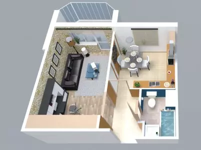 Предложение маленьких квартир в аренду в России сократилось на 74%