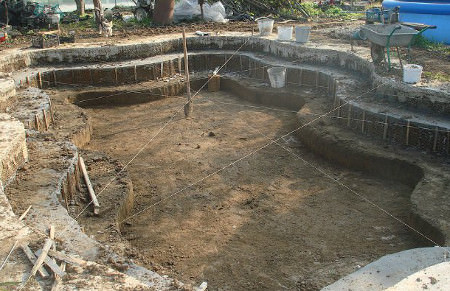 Строительство бассейна для дома