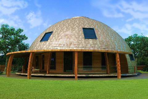 Купольный дом проект